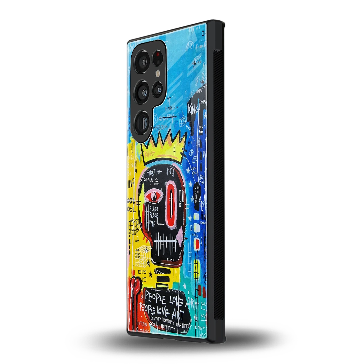 Royal Graffiti samsung galaxy s24 ultra mobile cover | shockproof glass phone case