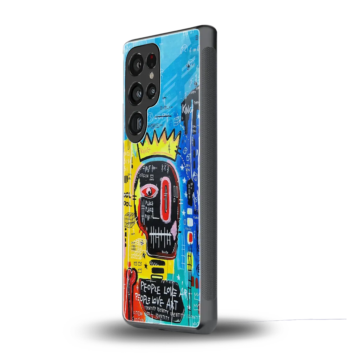 Royal Graffiti samsung galaxy s25 ultra mobile cover | shockproof glass phone case