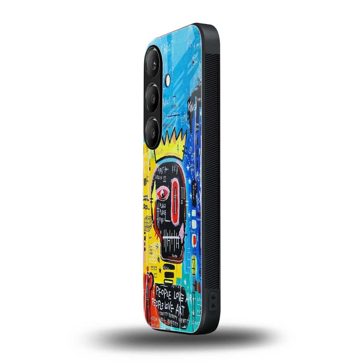Royal Graffiti samsung galaxy s24 plus mobile cover | shockproof glass phone case