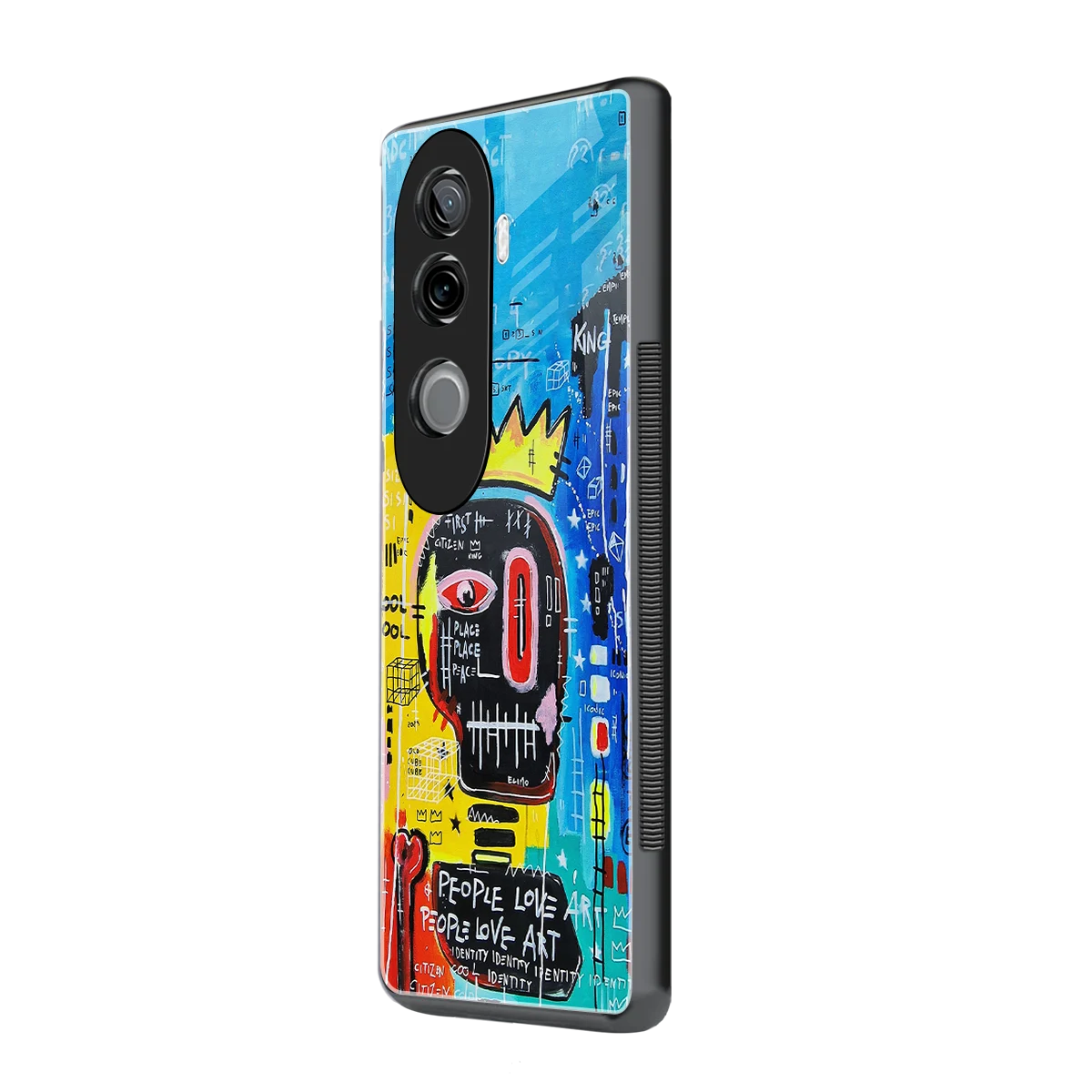 Royal Graffiti vivo v40e mobile cover | shockproof glass phone case