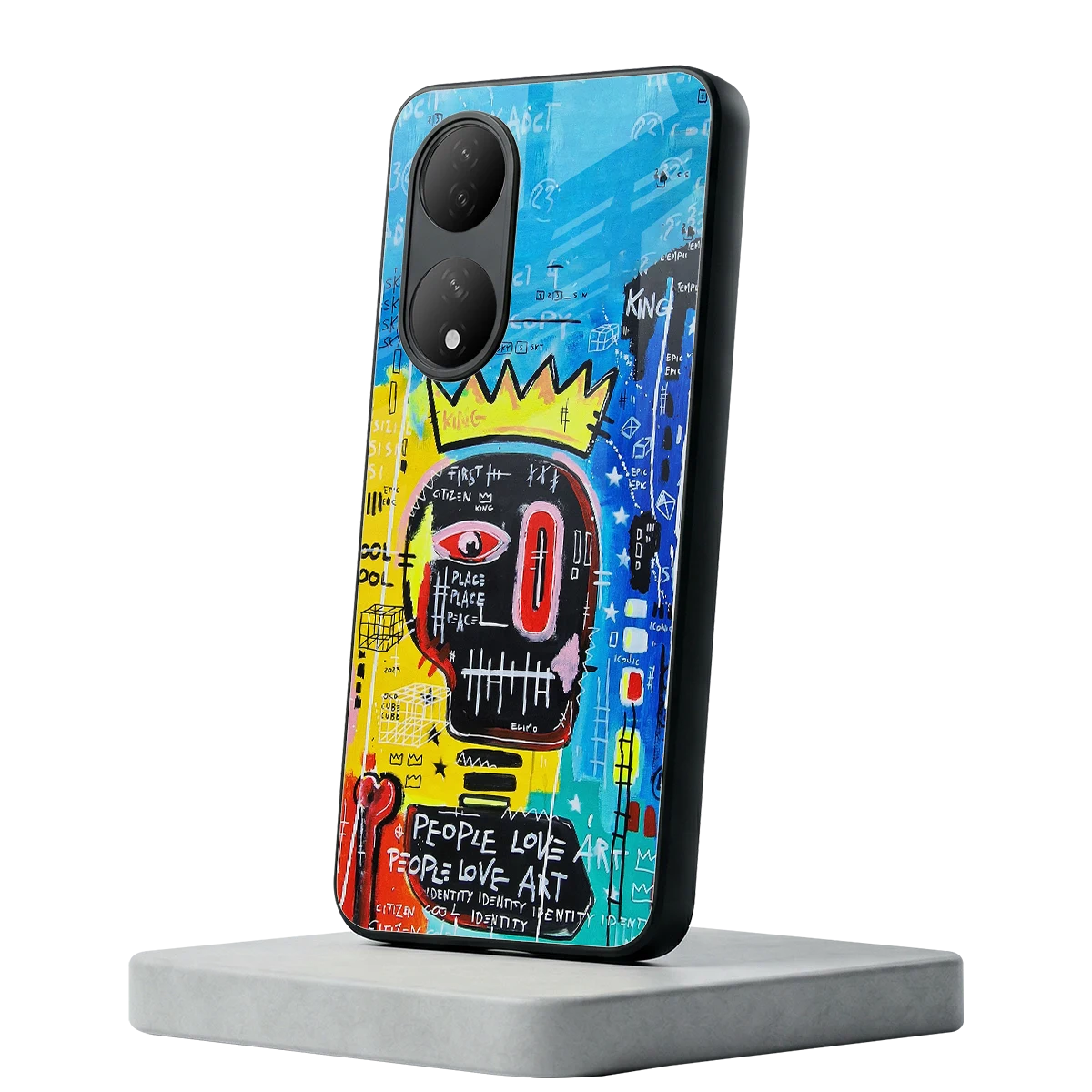 Royal Graffiti Vivo-y100 mobile cover | shockproof glass phone case