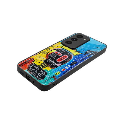 Royal Graffiti stylish phone case for redmi 15 5g | glossy glass and slim fit