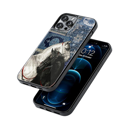 Protective Glass Back Phone Case Compatible with iPhone, Samsung, OnePlus, Pixel & More