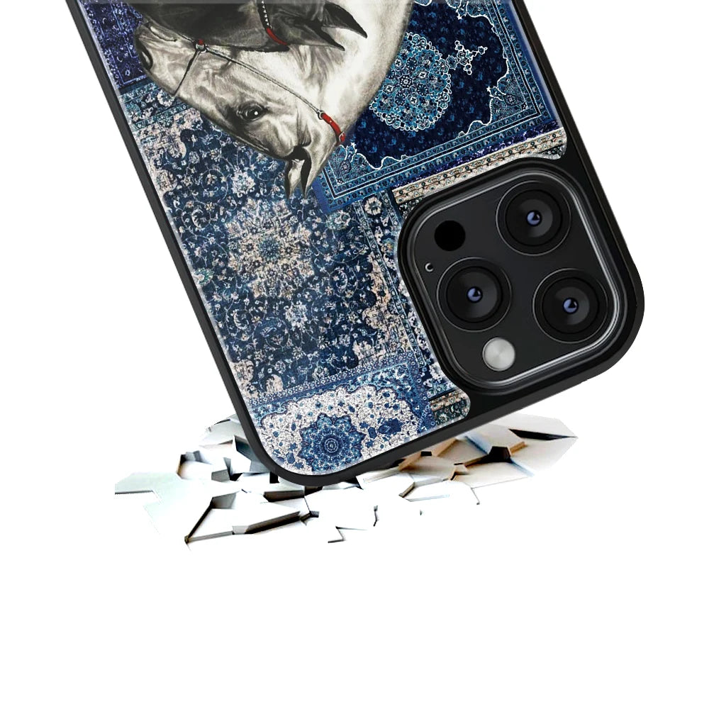 Durable Glass Back Mobile Case for iPhone, Samsung, OnePlus, Google Pixel, Redmi, Vivo, Oppo