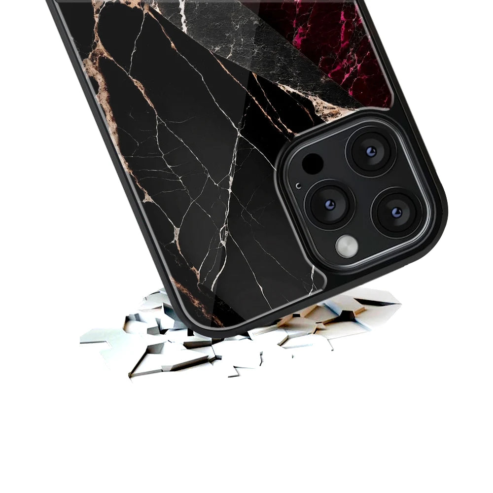 Durable Glass Back Mobile Case for iPhone, Samsung, OnePlus, Google Pixel, Redmi, Vivo, Oppo
