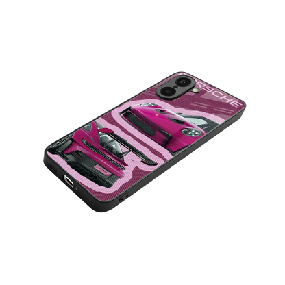 Ruby Star stylish phone case for oneplus nord ce5 5g | glossy glass and slim fit