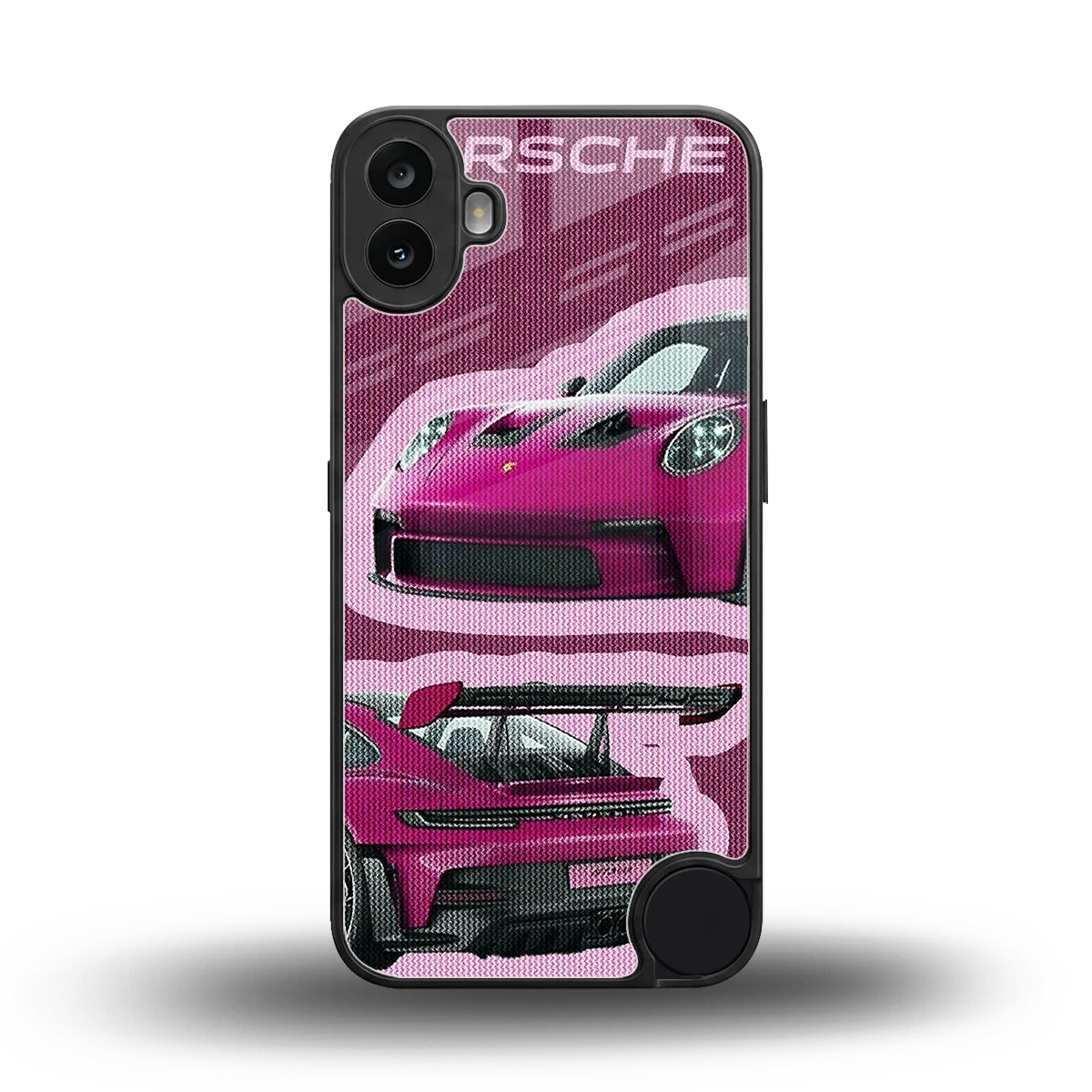 Ruby Star back phone cover | glass case for cmf nothing phone 1