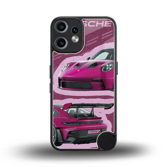 Ruby Star back phone cover | glass case for cmf nothing phone 2 pro