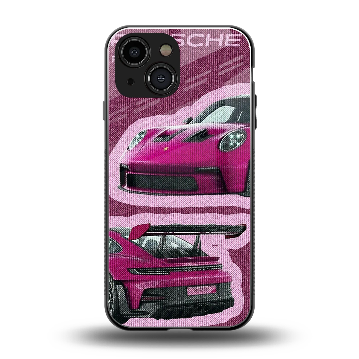 Ruby Star back phone cover | glass case for iphone 13 mini