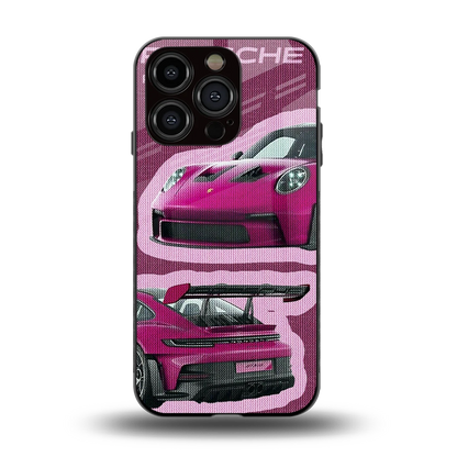 Ruby Star back phone cover | glass case for iphone 13 pro