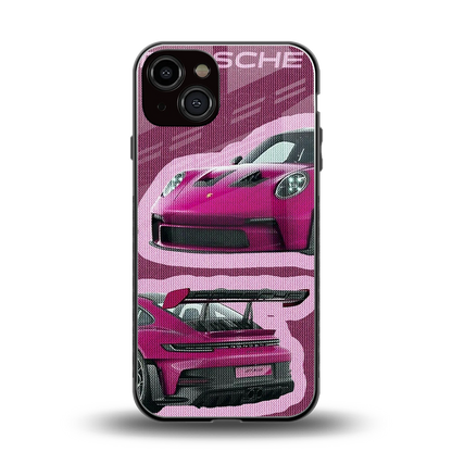 Ruby Star back phone cover | glass case for iphone 13