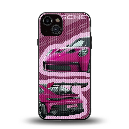 Ruby Star back phone cover | glass case for iphone 13