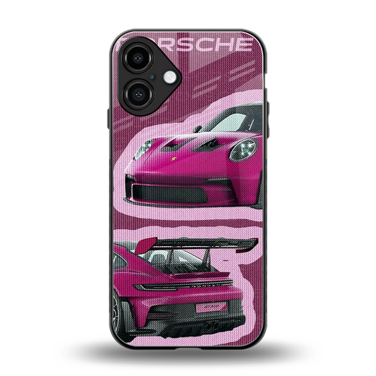 Ruby Star back phone cover | glass case for iphone 16 plus