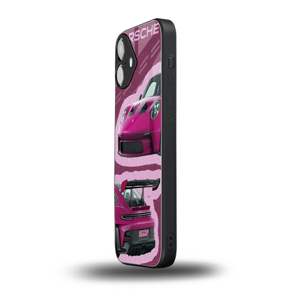 Ruby Star iphone 16 plus mobile cover | shockproof glass phone case