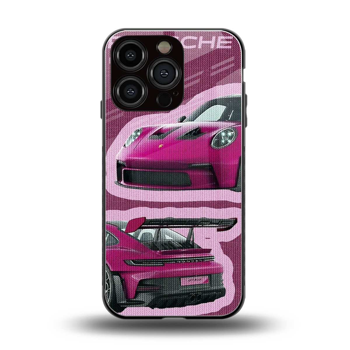 Ruby Star back phone cover | glass case for iphone 16 pro