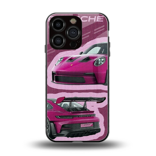 Ruby Star back phone cover | glass case for iphone 16 pro