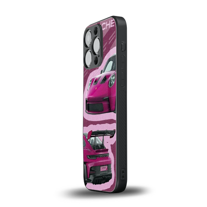 Ruby Star iphone 16 pro mobile cover | shockproof glass phone case