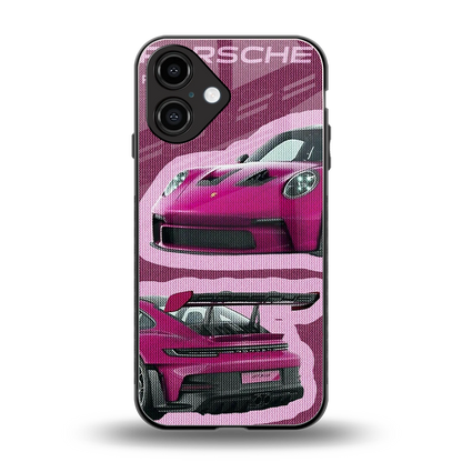 Ruby Star back phone cover | glass case for iphone 16