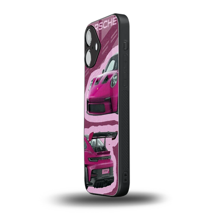 Ruby Star iPhone 16 mobile cover | shockproof glass phone case