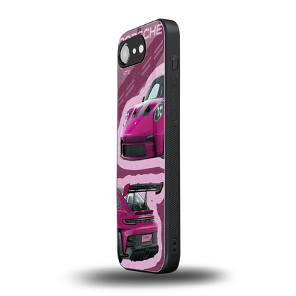 Ruby Star iphone 17e mobile cover | shockproof glass phone case