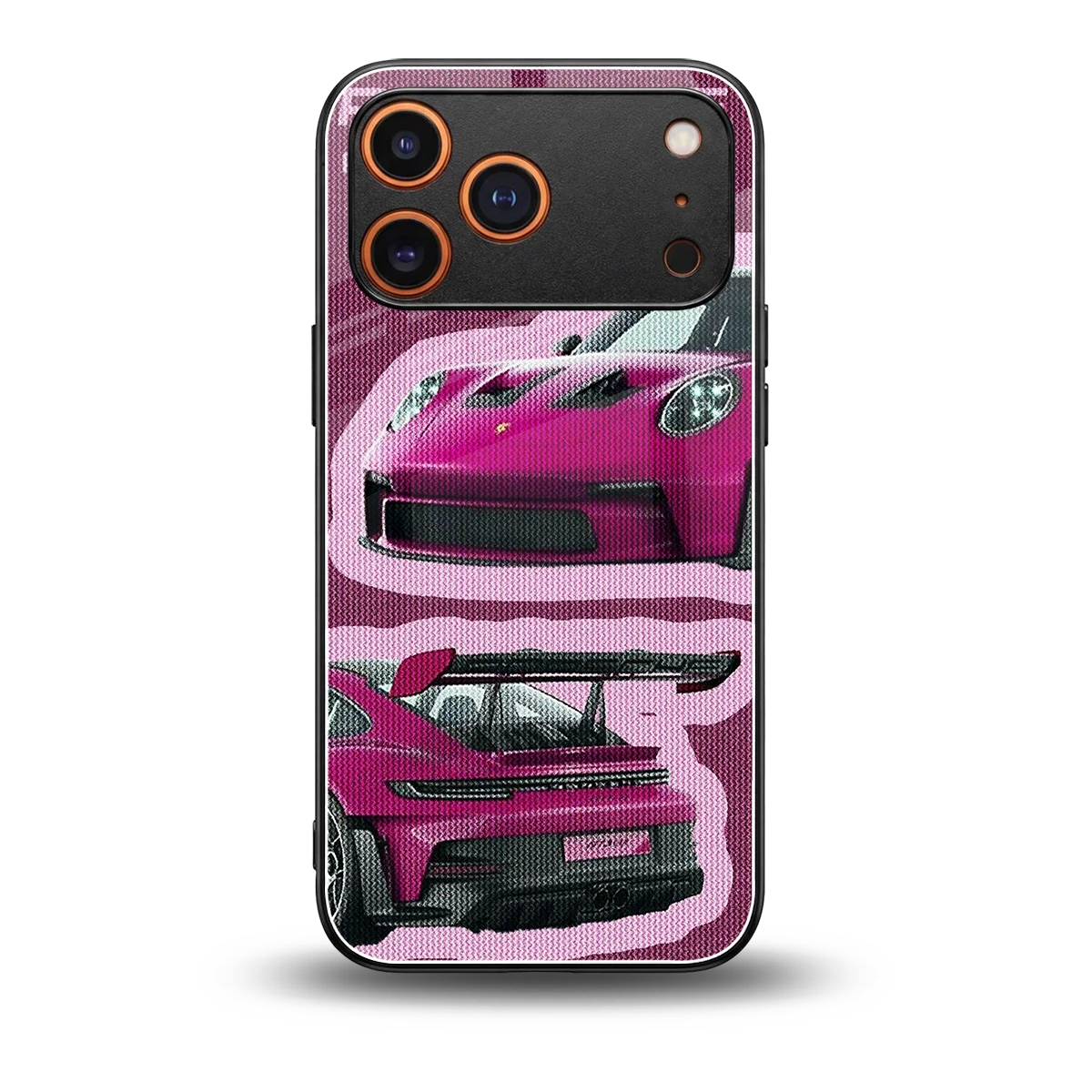 Ruby Star back phone cover | glass case for iphone 17 pro