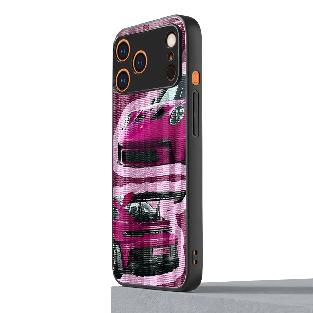 Ruby Star iphone 17 pro mobile cover | shockproof glass phone case