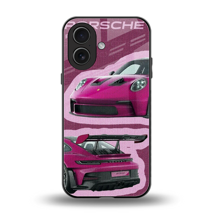Ruby Star back phone cover | glass case for iphone 17