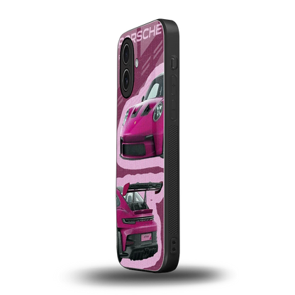 Ruby Star iphone 17 mobile cover | shockproof glass phone case