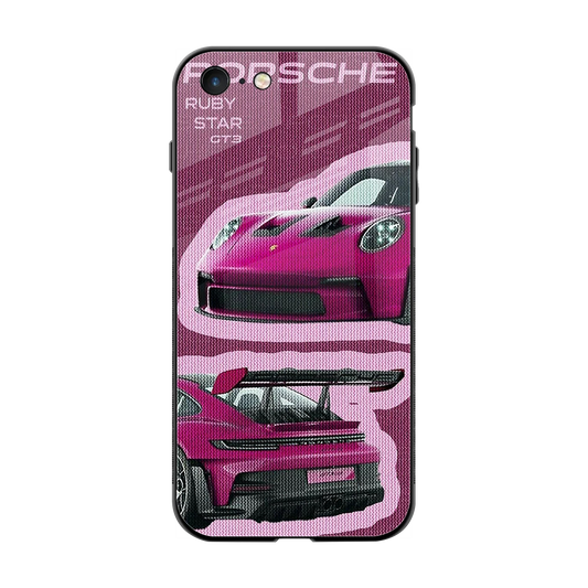 Ruby Star back phone cover | glass case for iphone 7