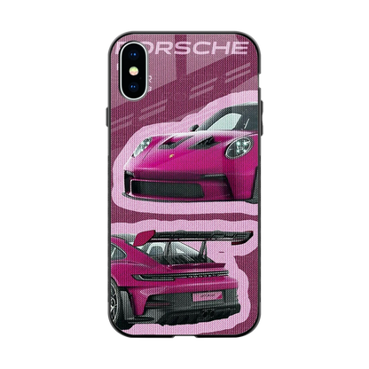 Ruby Star back phone cover | glass case for iphone x
