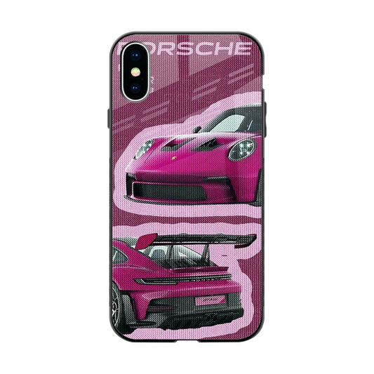 Ruby Star back phone cover | glass case for iphone xs