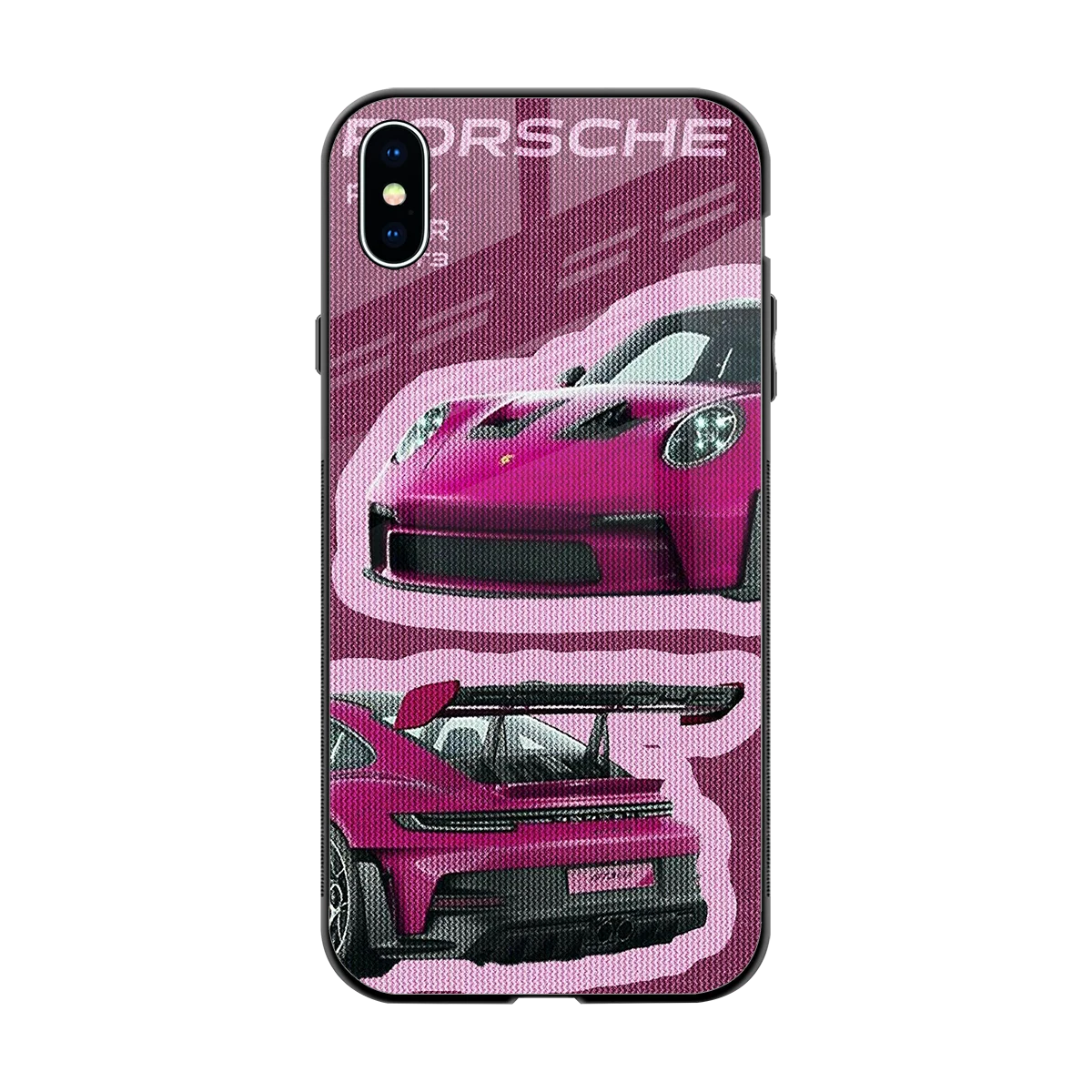 Ruby Star back phone cover | glass case for iphone xs max