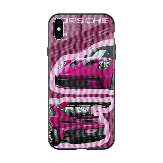 Ruby Star back phone cover | glass case for iphone xs max