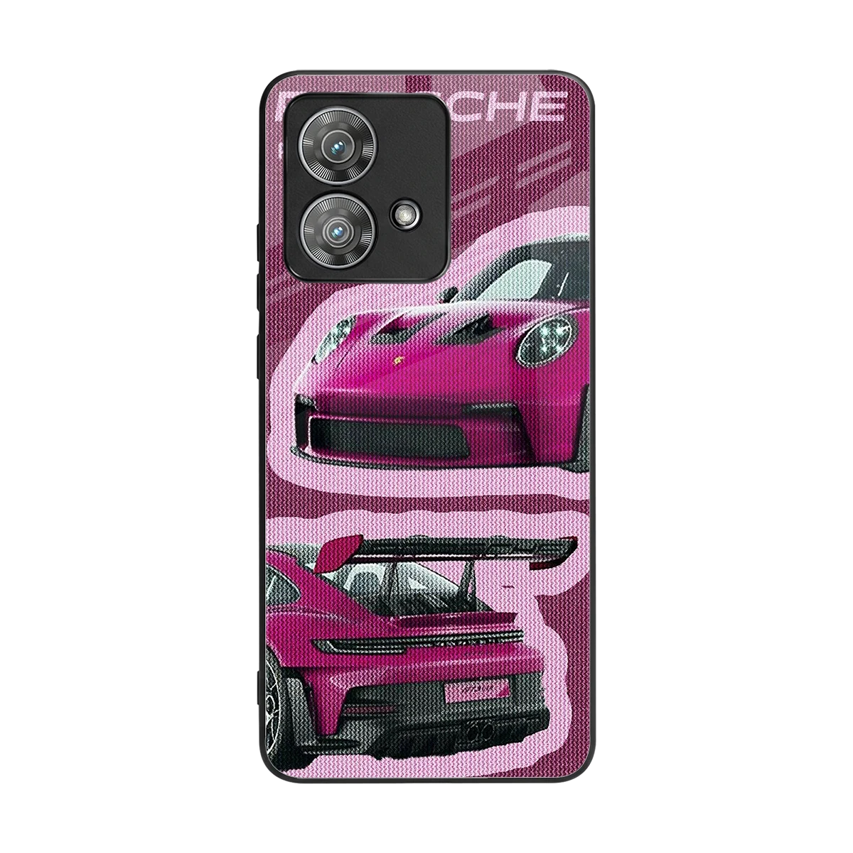 Ruby Star back phone cover | glass case for motorola edge 40 neo 5g