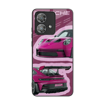 Ruby Star back phone cover | glass case for motorola edge 40 neo 5g