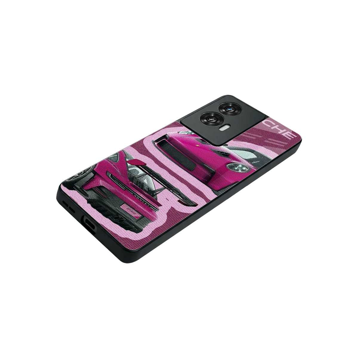 Ruby Star stylish phone case for motorola edge 50 fusion | glossy glass and slim fit