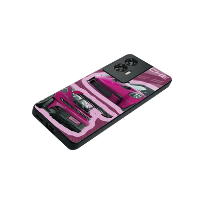 Ruby Star stylish phone case for motorola edge 50 fusion | glossy glass and slim fit