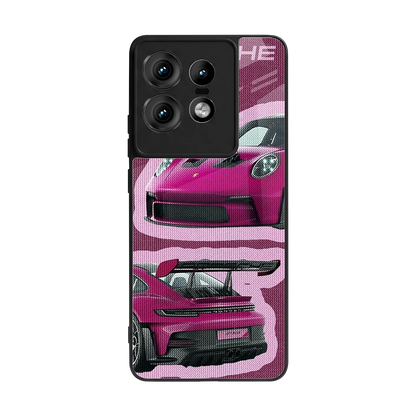 Ruby Star back phone cover | glass case for motorola edge 50 pro