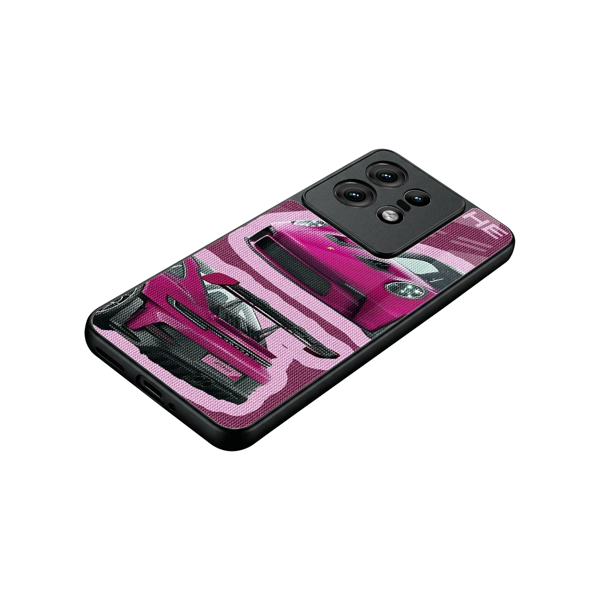 Ruby Star stylish phone case for motorola edge 50 pro | glossy glass and slim fit