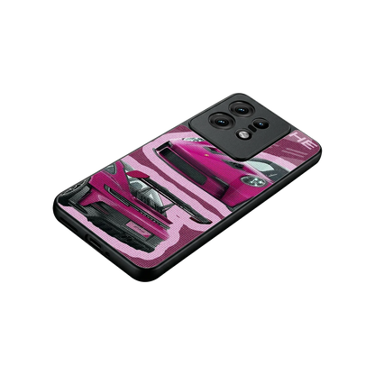 Ruby Star stylish phone case for motorola edge 50 pro | glossy glass and slim fit