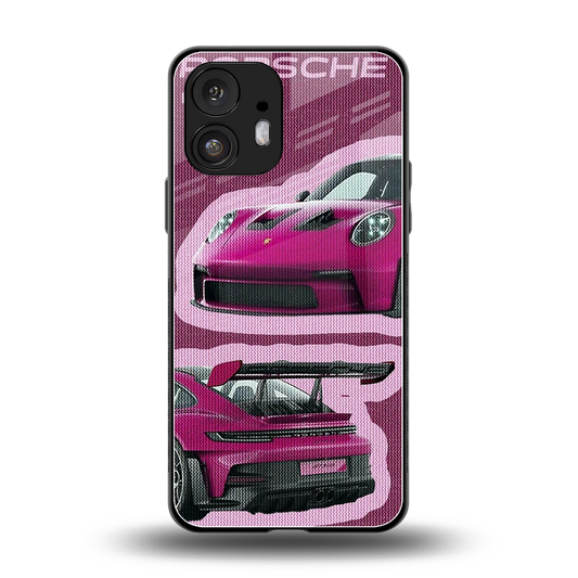 Ruby Star back phone cover | glass case for nothing phone 2