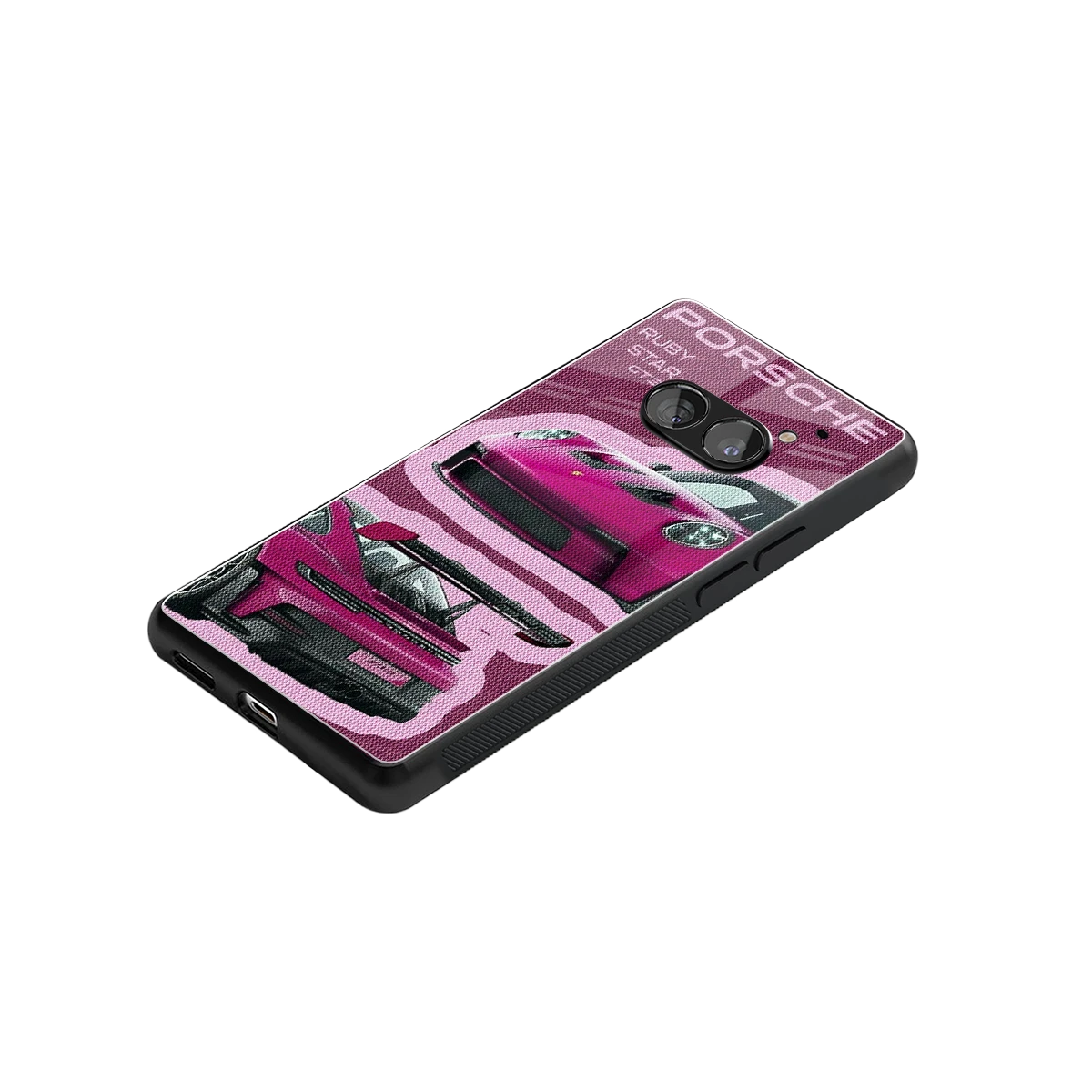 Ruby Star stylish phone case for nothing phone 2a plus | glossy glass and slim fit