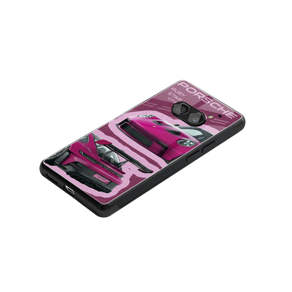 Ruby Star stylish phone case for nothing phone 2a plus | glossy glass and slim fit