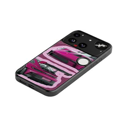 Ruby Star stylish phone case for nothing phone 3 | glossy glass and slim fit