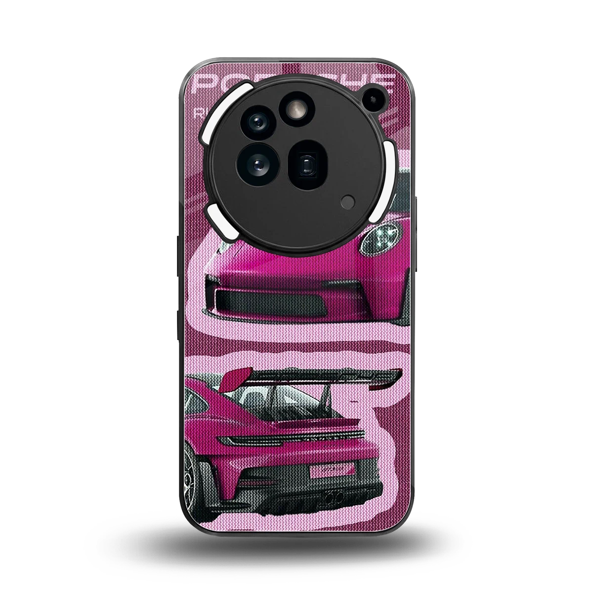 Ruby Star back phone cover | glass case for nothing phone 3a pro