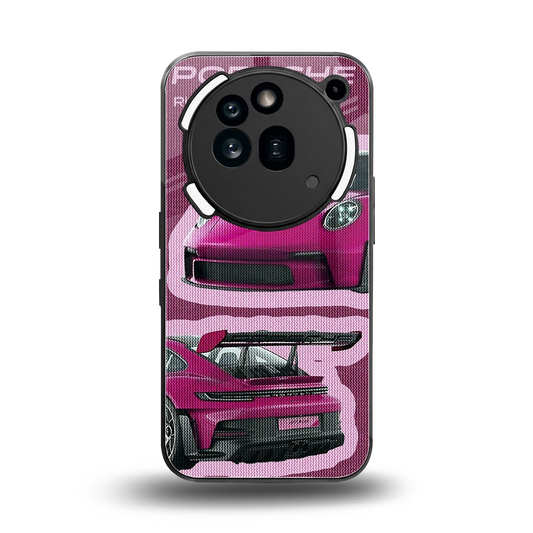 Ruby Star back phone cover | glass case for nothing phone 3a pro