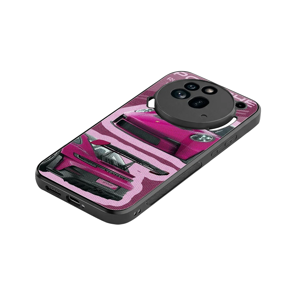 Ruby Star stylish phone case for nothing phone 3a pro | glossy glass and slim fit
