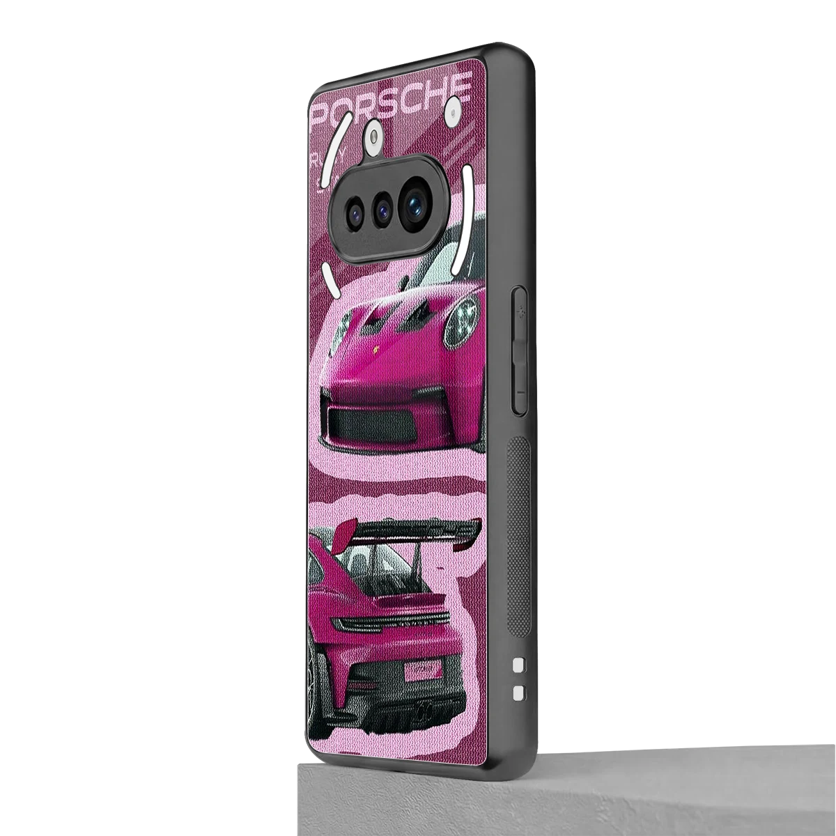 Ruby Star nothing phone 3a mobile cover | shockproof glass phone case