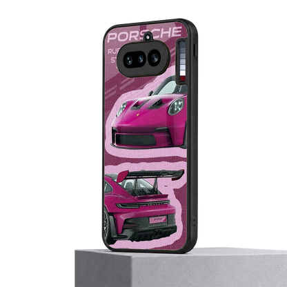 Ruby Star nothing phone 4a mobile cover | shockproof glass phone case
