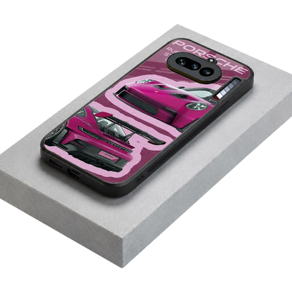 Ruby Star stylish phone case for nothing phone 4a | glossy glass and slim fit